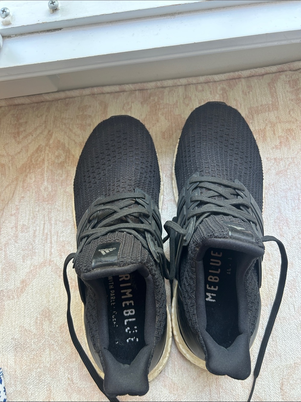 adidas Black Knit Women's Running Sneakers